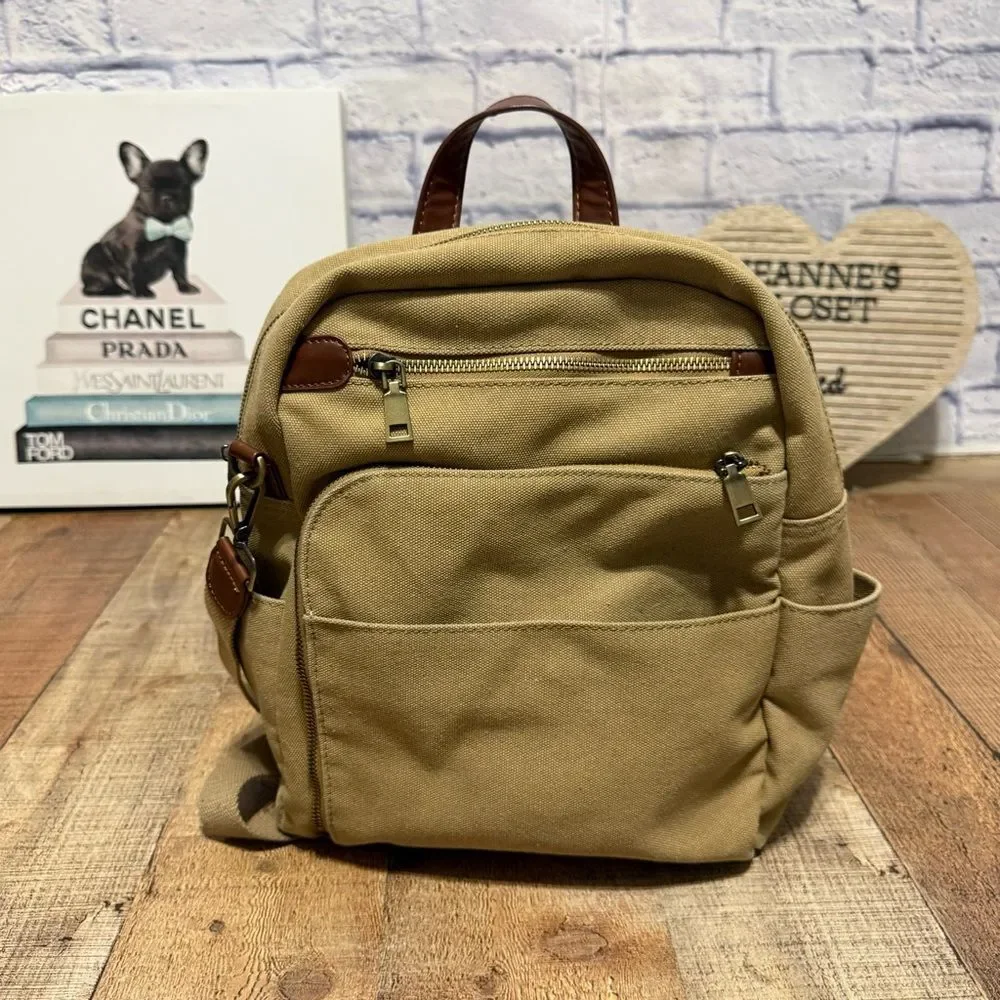 ANTIK KRAFT Willa Canvas Backpack
